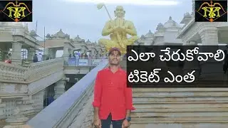 how to reach Samantha murthy temple / statue of equality /#hyderabad #vlog