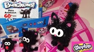 Bunchems and Shopkins Surprise Blind Pack Бунчемс шарики-липучки и Шопкинс Игрушки Игры для Девочек