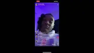 TyFontaine records a new song on live 👽