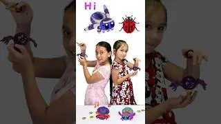 SPIDER-YO-YO CATCH A BUG #shorts Kids Game Challenge