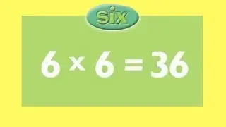 6 Times Tables LEARN Multiplication Rap with Tests & Answers that's so much FUN!