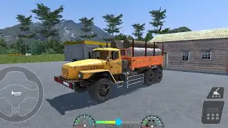 Trucks Carrying Boxes in the Hills | Truck Simulator : Death Road 2