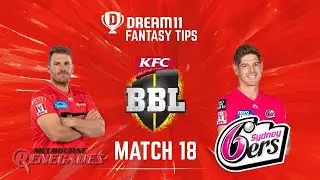 MELBOURNE RENEGADES VS SYDNEY SIXERS