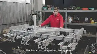 Fibre cement roof sheets robotised palletising line (pt.1)