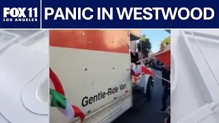 U-Haul truck plows through protesters in Westwood | FOX 11 LA