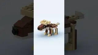 LEGO Reindeer - Creator - Set 30027 - Build Animation Time Lapse