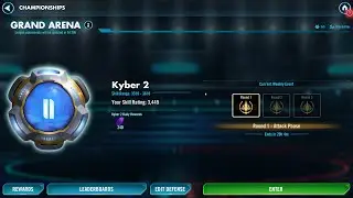 Kyber 2 Grand Arena attack phase 7/30/2025