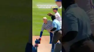 When PCA touched second base with his helmet 🤣🤣🤣 #mlb #shorts #edit #blowup