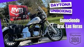 Así es el ensamblado de la Daytona 350 de RVM + conociendo Gral. Las Heras