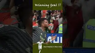 ⚽️RodryGo Scored at Ethihad!! | Real Madrid vs Mancity