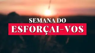 ESFO&Ccedil;O | COM O PASTOR RAITER LOPES