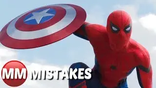 Spiderman Homecoming MOVIE MISTAKES You Didn't Notice | Spiderman Goofs