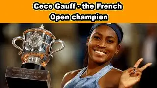 Coco Gauff - the French Open champion #cocogauff