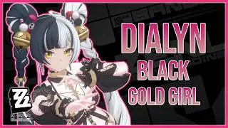 Dialyn -  Black Gold Girl | Zenless Zone Zero MOD