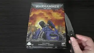 Space Marines Hammerfall Bunker - Unboxing (WH40K)