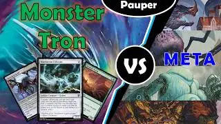 Monster Tron | Impressive Power!! New Meta Contender? | Pauper Match Gameplay | MTGO