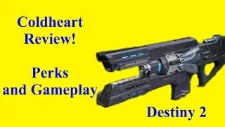 Coldheart Exotic Trace Rifle Review! Destiny 2 - Roll and Gameplay!