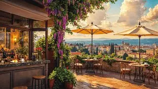 Italian Garden Terrace Jazz ☕ Calm Bossa Nova & Jazz Instrumental for Study, Reading & Focus
