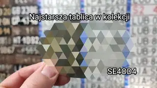 Tablicowa Środa 137 letnia tablica z dorożki SE4OD4