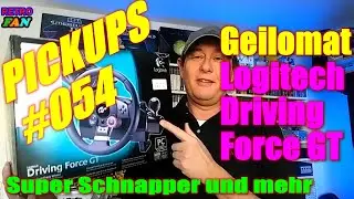 PICKUPS #054 - Mega, Logitech Driving Force GT Lenkrad Schnapper - sowie Game Pickups