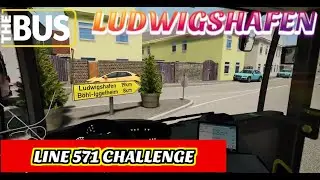 The Bus ( TML Studios ) : Ludwigshafen line 571 challenge (My G27 vs. a Pay-to-Win Moza highscore)