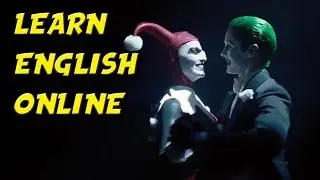 Learn English Online with Movies - Suicide Squad with english sub - Life of Harley Quinn join team