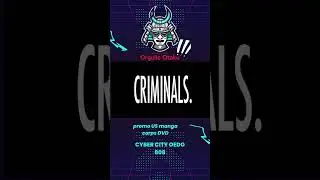 Cyber City Oedo 808 US Manga Corps promoDVD #madhouse #yoshiakikawajiri #cybercity #cybercityoedo808