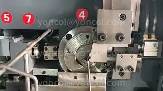 CNC Paint Roller Frame Making Machine