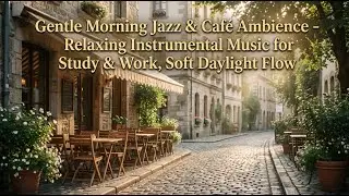 🔴 LIVE Smooth Jazz Caf&eacute; ☕ Cozy European Evening Ambience