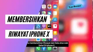Cara membersihkan Riwayat dan Data Situs Web Safari di iphone x