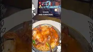 Quick spicy Shin Ramyun with shrimp & fish cake&mdash;Netflix-ready! #noodles #shorts #ramyun #ramen #food