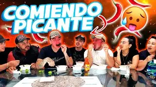 COMIENDO la COMIDA MAS PICANTE del MUNDO 🔥🥵 / FAMILIA MILLONARIA DÍAZ