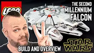 LEGO Star Wars Millennium Falcon (4504) second edition speed build and overview