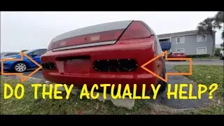 REAR BUMPER AIR DIVERSION ON BOOSTED F23 ACCORD!!