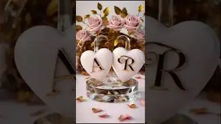 A R ❤️#love #trending Name status #nameart #shortsfeed  #whatsappstatus