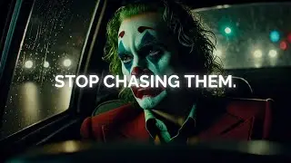 You are Chasing An EMOTION, Not a PERSON - Joker Speech (Dark Motivation)