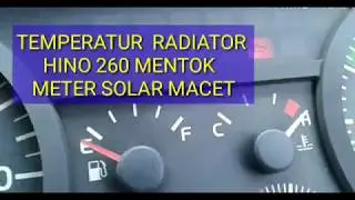 WATER TEMPERATUR. DAN FUEL METER HINO  260  EROR