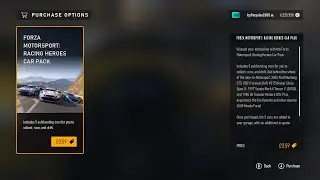 Forza Motorsport| New Car Pack (Racing Heros Car Pack)