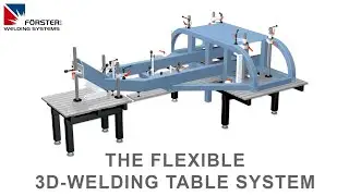 WELDING TABLE SYSTEM - 3D WELDING TABLE - MODULAR WELDING TABLES, JIGS AND FIXTURES
