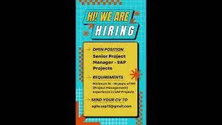 #shorts | Get HIRED as a SAP Senior Project Manager in 2024
