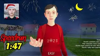 Schoolboy Runaway Easy Speedrun &ndash; Andrew Escapes in 1:47 without Using Mode!