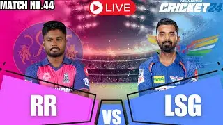 RR Vs LSG Live | RR Vs LSG IPL 2024 Live Match | Cricket 24