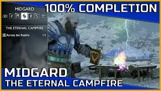 God of War Ragnar&ouml;k - The Eternal Campfire (Midgard) - 100% Completion