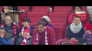 Реакция ШЕФА и Сени на хреновый недогол от спартака