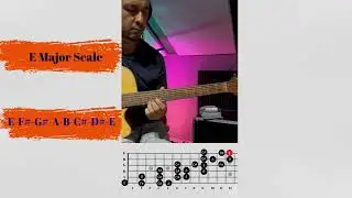 How to Play the E Major Scale on Guitar | Guitar Tutorial #guitarlesson #guitarcover