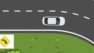 Learn this common road sign warnings in this quick video #charlesdrivingcollege