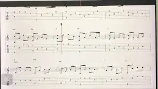 吉他谱 - 蒲公英的约定