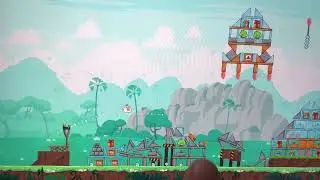 Angry Birds Friends: Piggy Tower Floor 22 Level 66