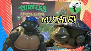 TMNT Mutatin' Leo Re-release Toy Review