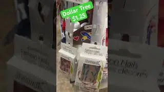 Press on Nails at Dollar Tree #nails